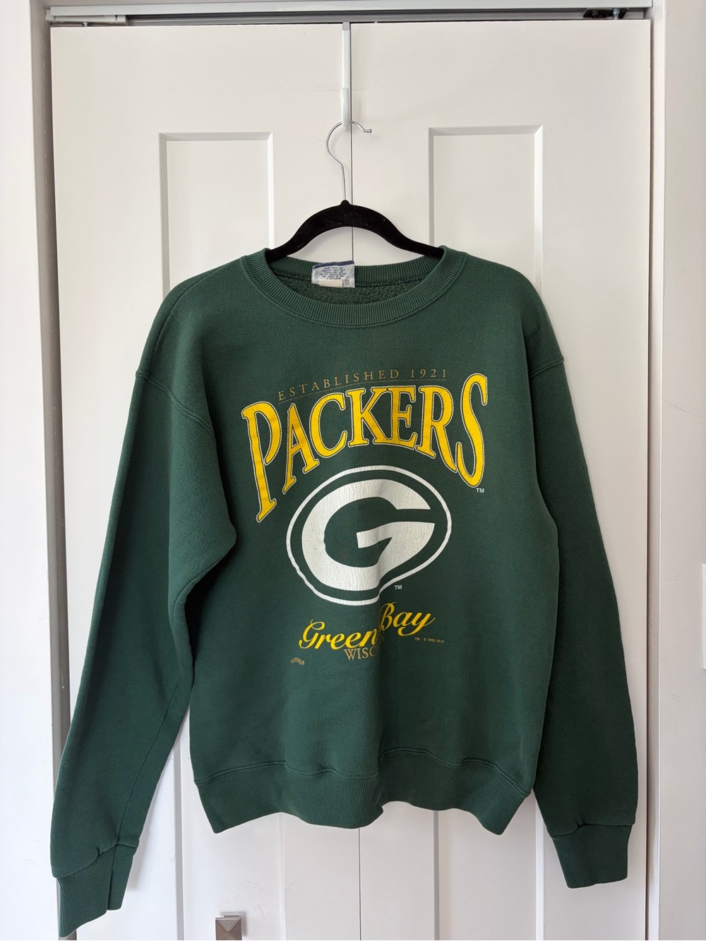 1995 Vintage Green Packers Crewneck